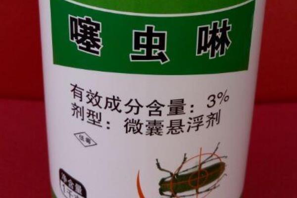 噻虫嗪的防治对象，主要防治鞘翅目、双翅目等害虫