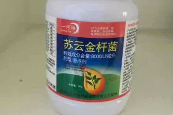 苏云金杆菌持效期有多少天,持效期大概一个月左右