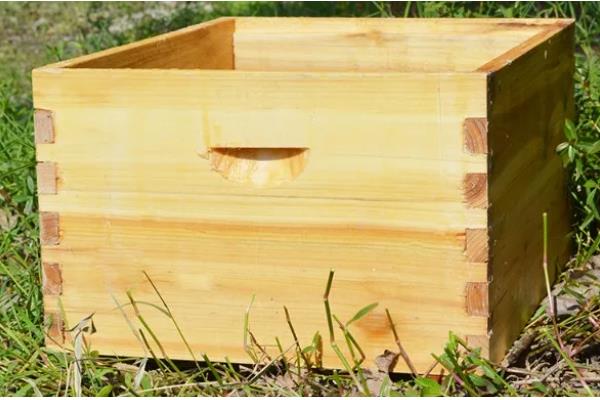 蜂箱的适宜颜色，黄色、白色、蓝色都很合适