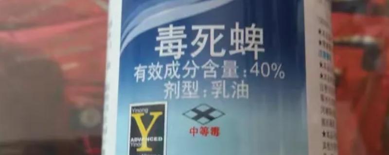 毒死蜱的作用，可防治多种咀嚼式和刺吸式口器害虫