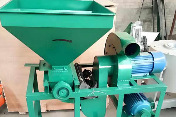 花生剥壳机是如何工作，脱壳后花生壳会被风力吹出机外