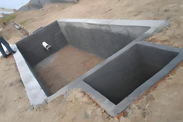 农村怎么建沼气池，选择在无地下浸水的地方建造