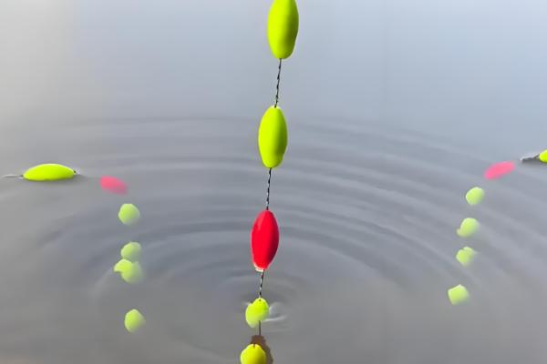 怎么用七星漂逗钓鲤鱼，轻轻将饵料稍微提起来再放下去