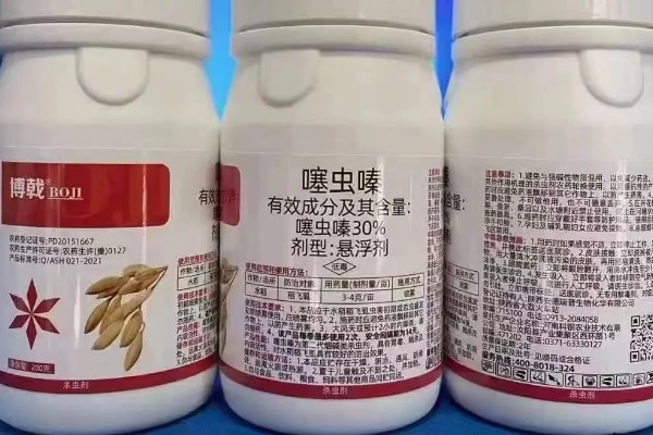 噻虫嗪的防治对象,可灭杀稻飞虱、棉蚜等害虫