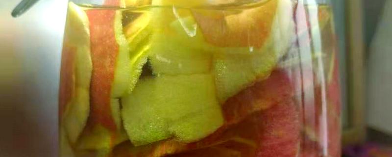 苹果皮泡水多长时间才能浇花，密封发酵一周即可使用