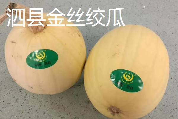 安徽省宿州市泗县的特产，有金丝绞瓜、大路口山芋等
