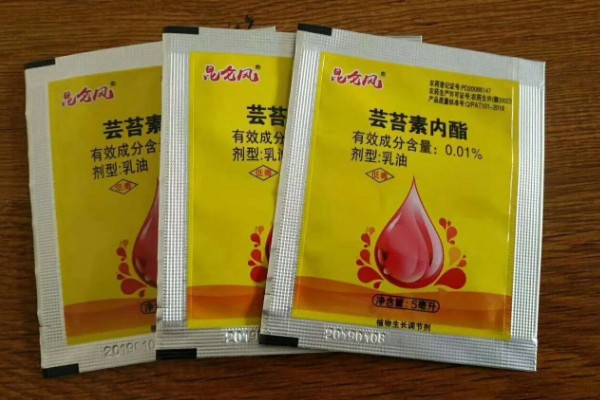芸苔素内酯的作用，可促进果实膨大
