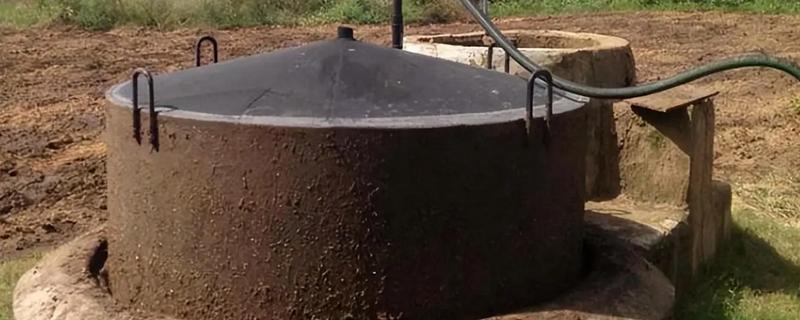 农村怎么建沼气池，选择在无地下浸水的地方建造