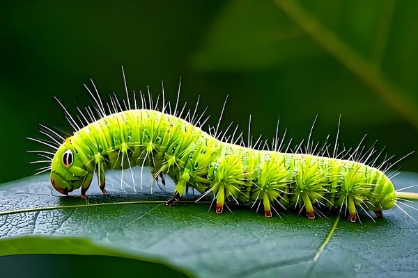 有什么常见的毛毛虫，常见的有大蓟马毛虫、松毛虫等